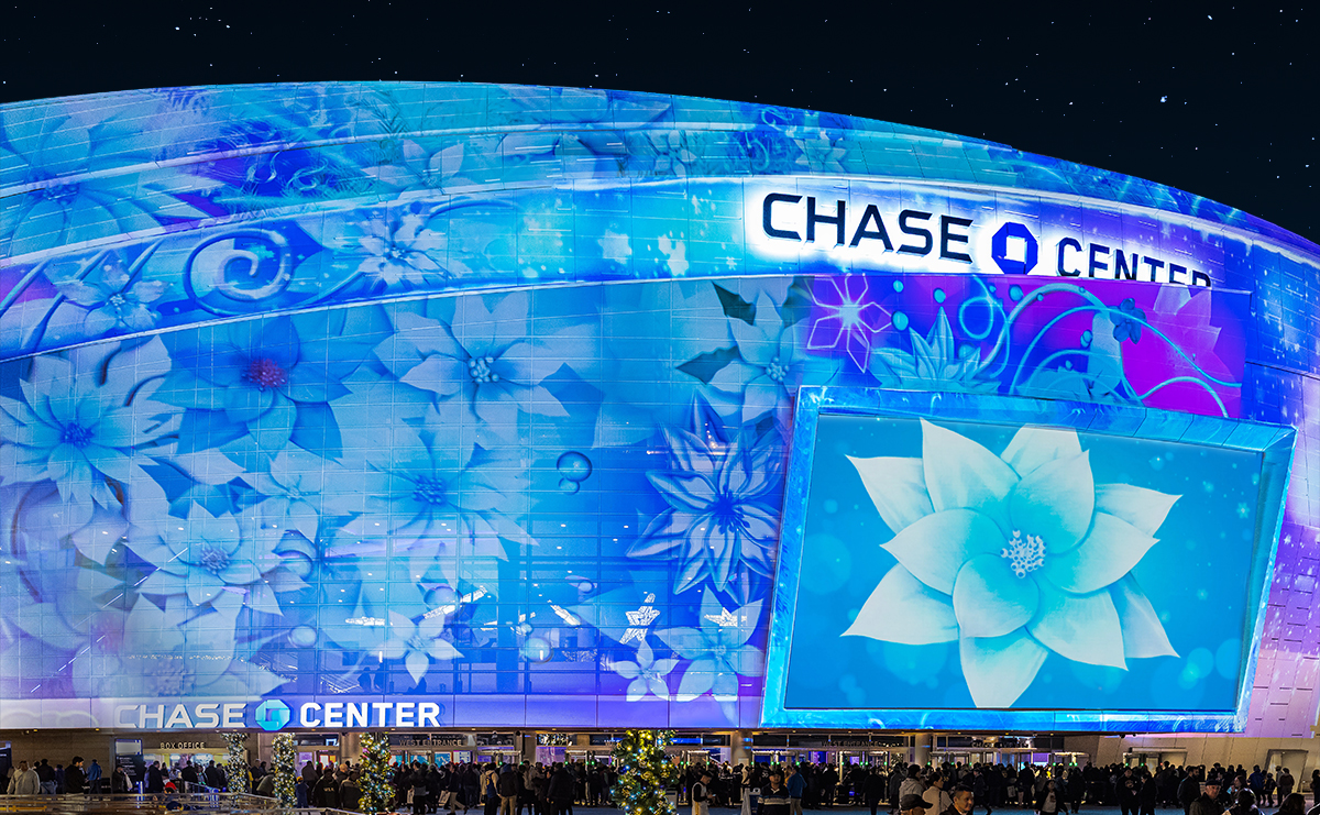 Chase Center Projection Mapping