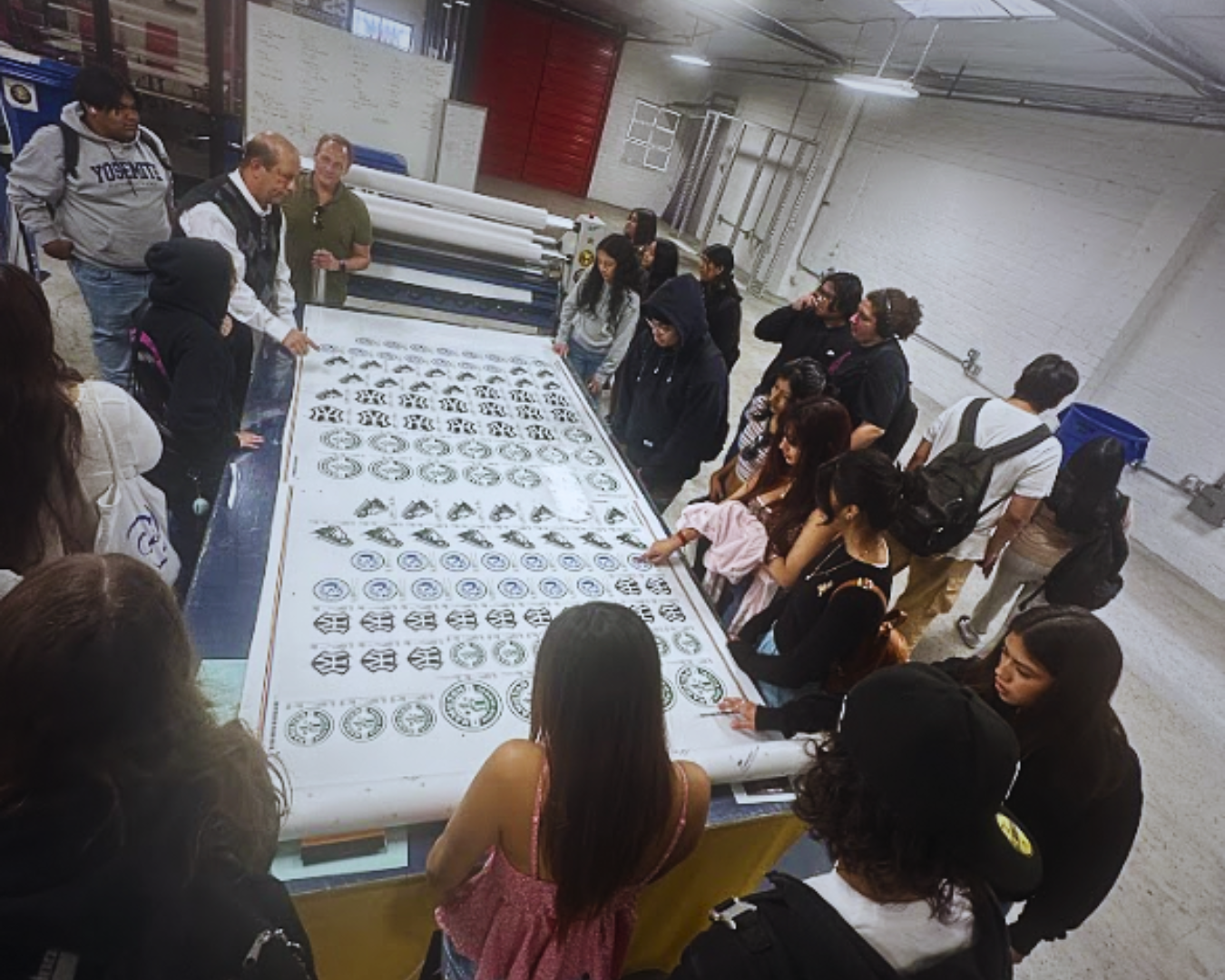 Inspiring Creativity: Creative Arts Academy Students Tour A3 Visual
