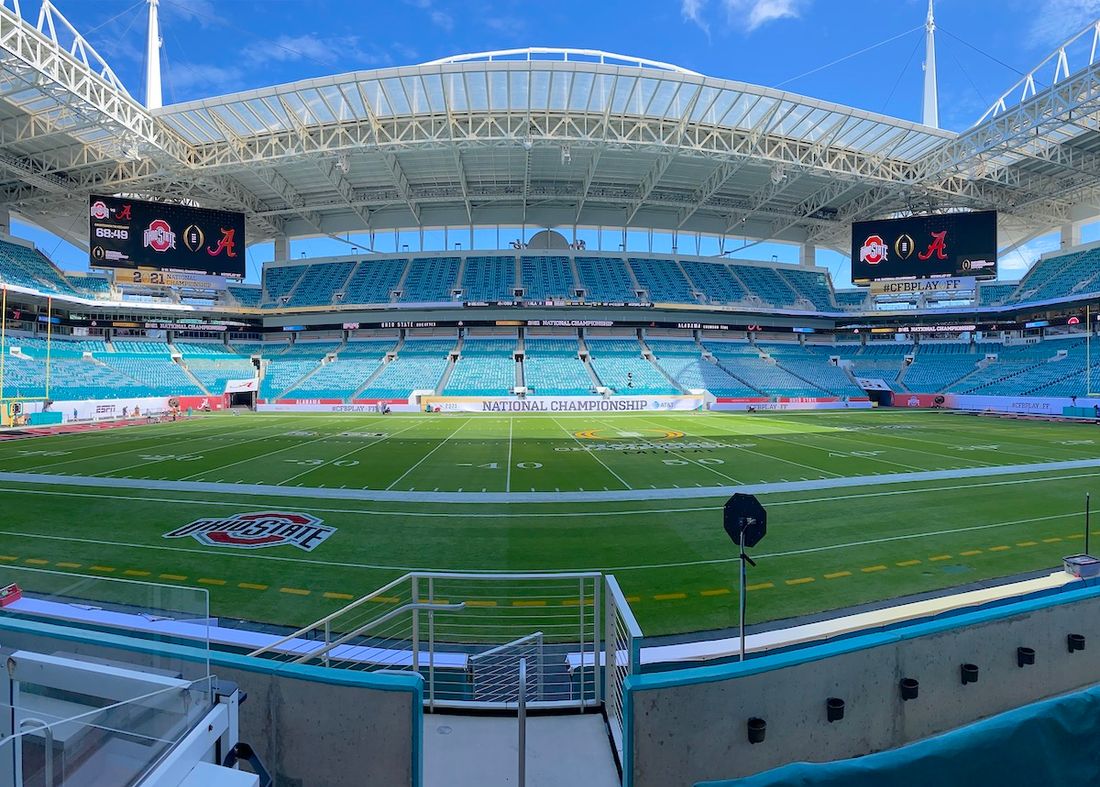 Miami Dolphins fans enjoy game at Hard Rock Stadium with new procedures