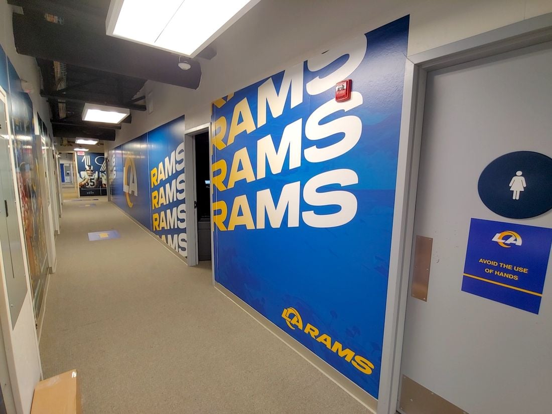 Rebranding the Los Angeles Rams Training Facility
