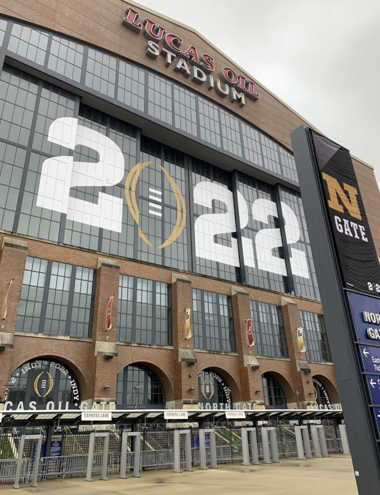 Preparing Lucas Oil Stadium For Gameday