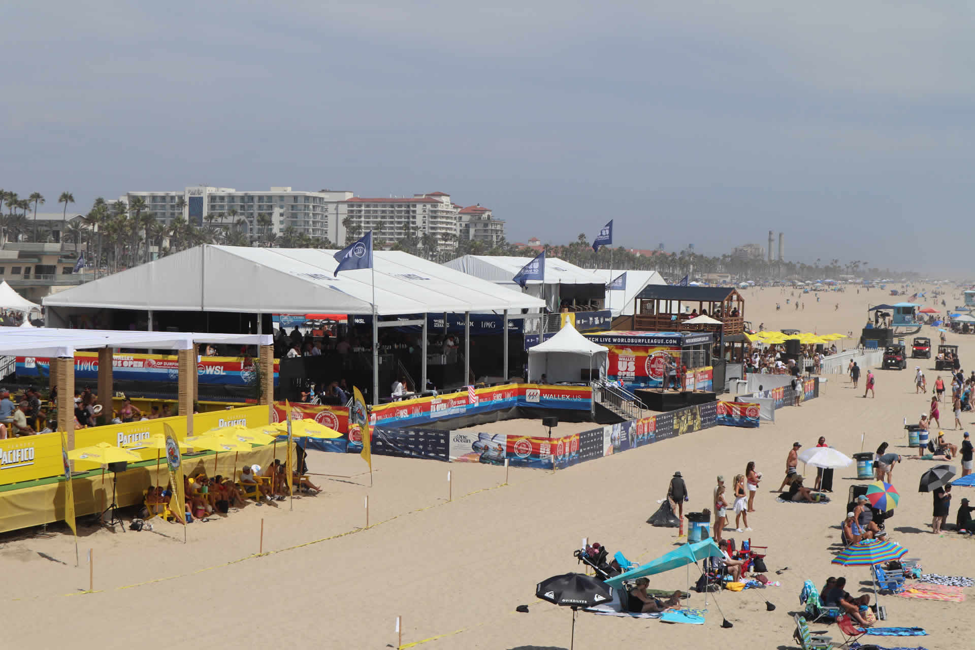 Creating an engaging event at the WSL US Open of Surf