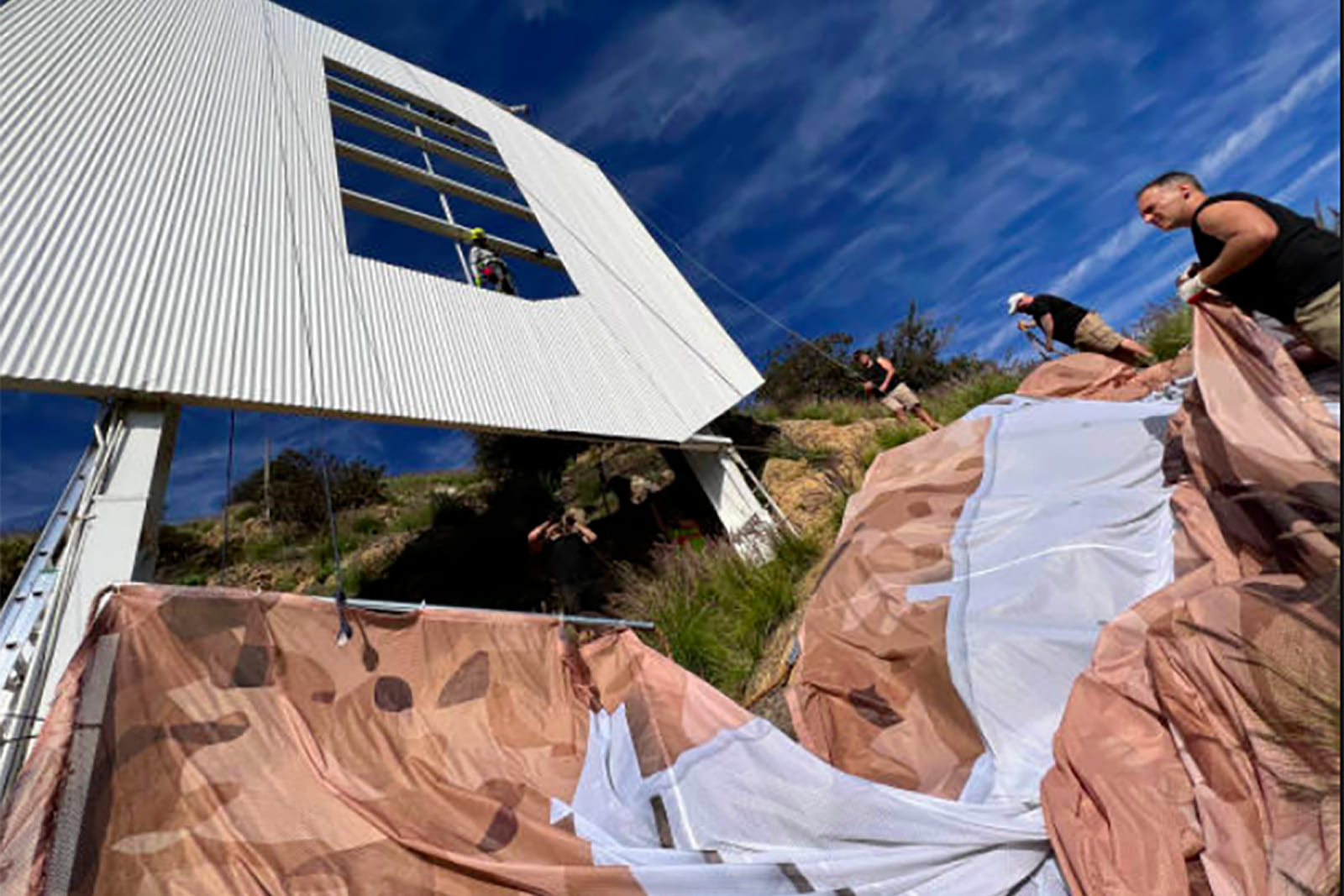 Hollywood Sign Wrap 4