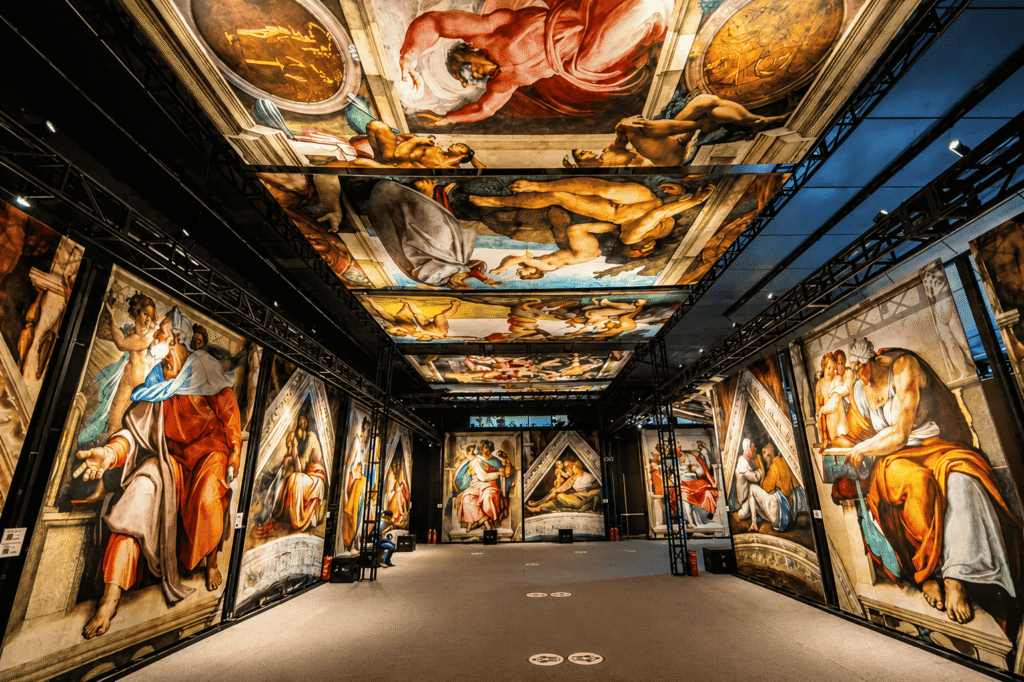 See Global Sistine Chapel banner 1