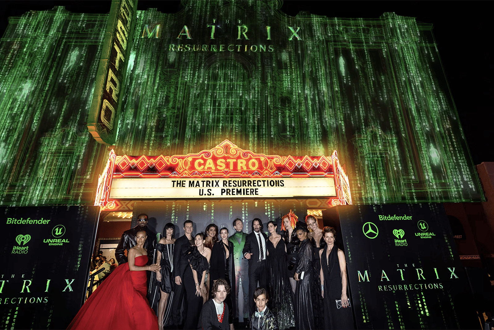 The Matrix Resurrections banner